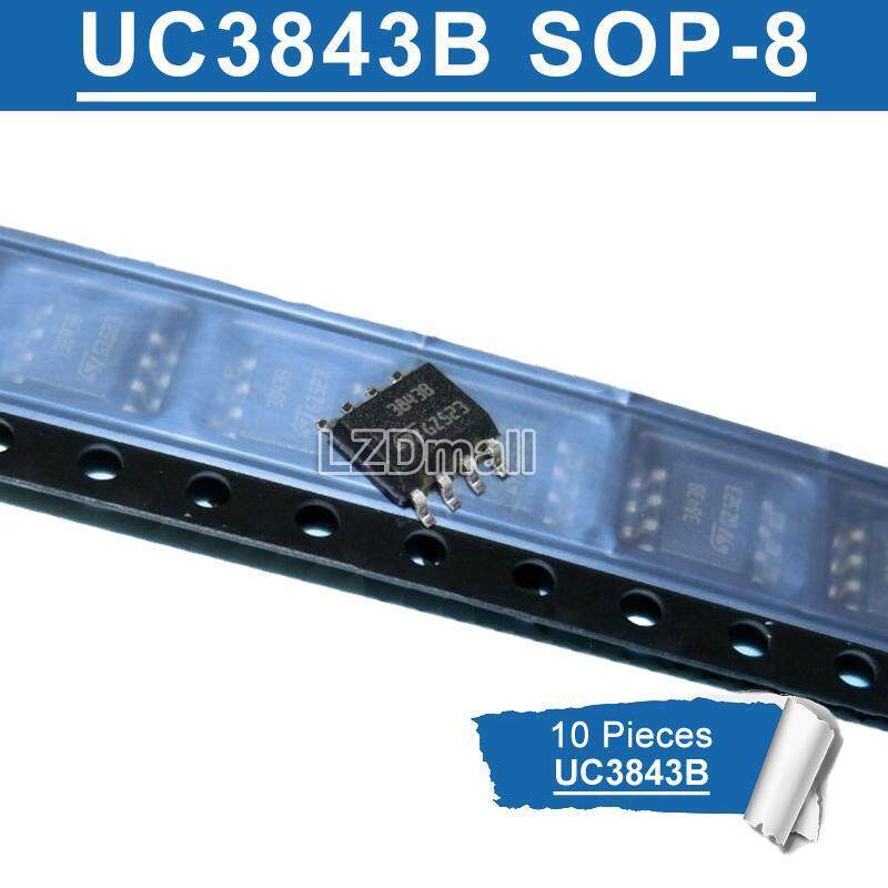 10pcs UC3842B UC3843B UC3844B UC3845B SOP-8 UC3842 UC3843 UC3844 UC3845 SOP8 SMD PWM Modulation Cont
