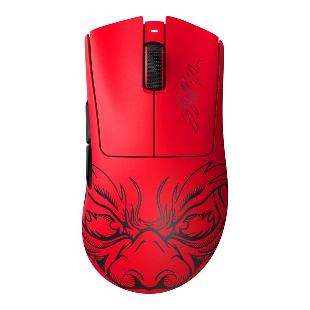 WIRELESS MOUSE (เมาส์ไร้สาย) RAZER DEATHADDER V3 PRO FAKER EDITION (RED) /