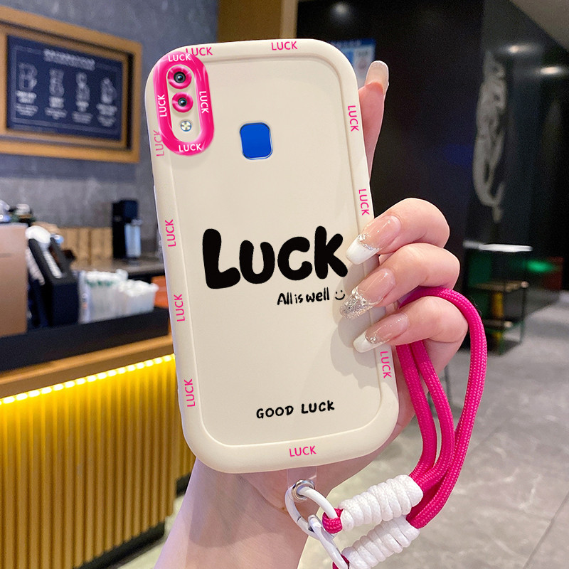 HP เคสโทรศัพท์สําหรับ VIVO Y91 Y91i Y93 Y95 Y91C Y1S Y90 กรณีรูปแบบยิ้มแฟชั่นซิลิโคนเคสโทรศัพท์ส่วนบ