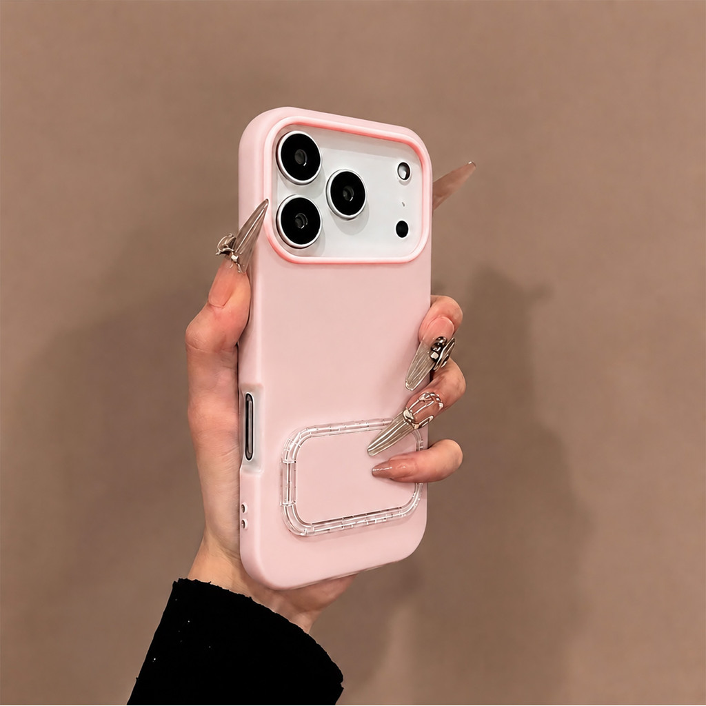[ขาตั้งกระจก] Premium Minimalist Classic Case Hp Vivo Y05e Y500 IQOO Z11 T5 Pro Y31D Pro Iqoo Z11X Y