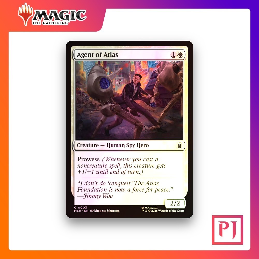 [MTG] Agent of Atlas (#3) [MSH] [WHITE] [COMMON] | Magic the Gathering
