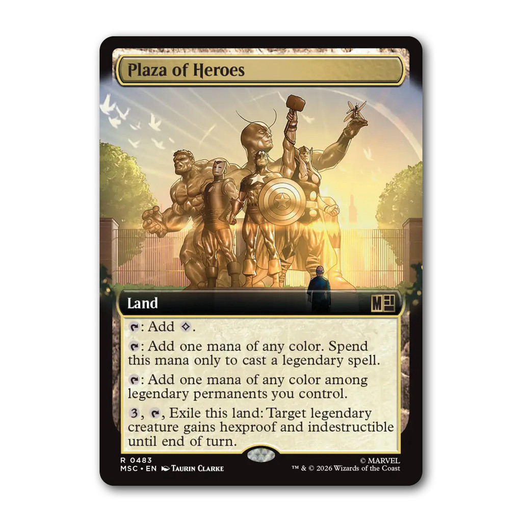 [MTG] Plaza of Heroes [MSC] [Colorless] [Rare] [Normal] [ENG] [2026] (Magic: The Gathering)
