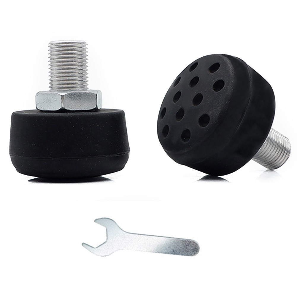 COBP. 2 ชิ้น Roller Skate Toe Stoppers เบรค 15.2 มม.82A ยางสําหรับ Roller Skate