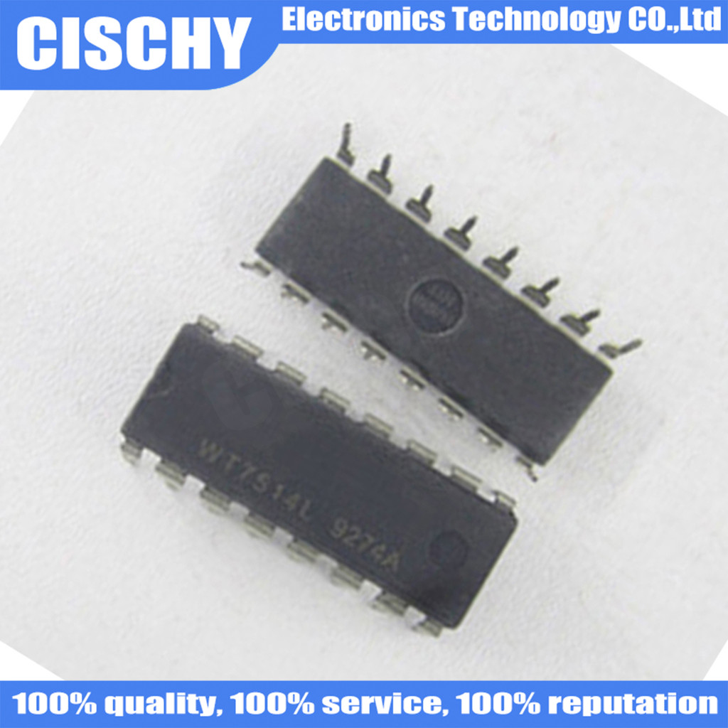 10 ชิ้น/ล็อต WT7510 WT751002 WT7518D DIP8 WT7525 DIP14 WT7514L WT7520 WT7527S DIP-16 WT7522 DIP-20 ใ