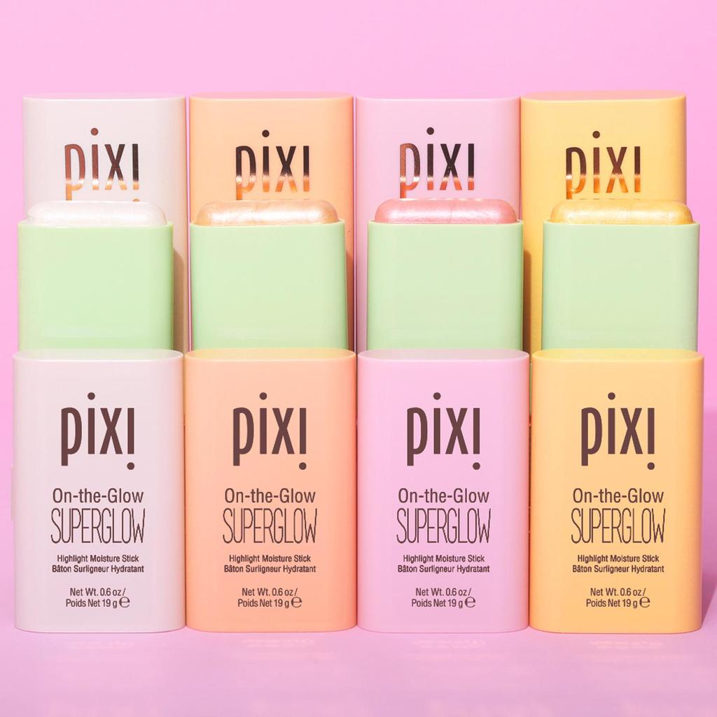 Pixi On-the-Glow SuperGlow Highlight Moisture Stick ไฮไลท์บาล์มสติ๊ก ผิวโกลว์ฉ่ำ 19g