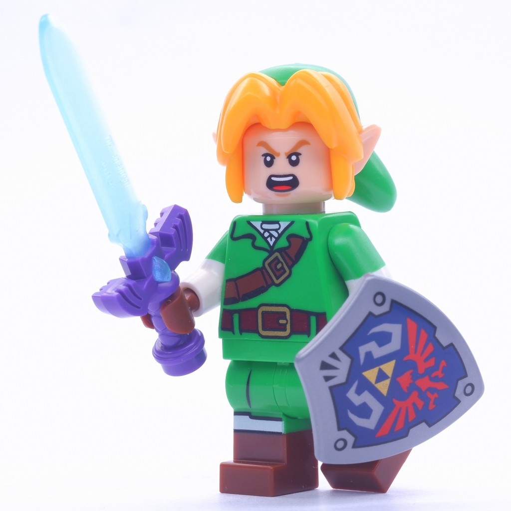 Ploybrick |instock| Link with weapon | Authentic 100% Zelda