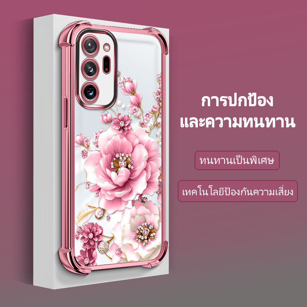 กันกระแทก เคส For Samsung Galaxy Note 20 Ultra 4G 5G เคสโทรศัพท์ เคสนิ่ม เคสกันกระแทก Soft TPU FS 2176