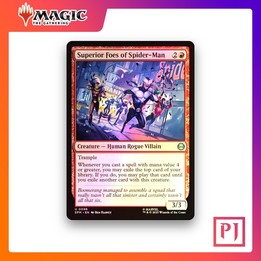 [MTG] Superior Foes of Spider-Man (#96) [SPM] [RED] [UNCOM] | Magic the Gathering