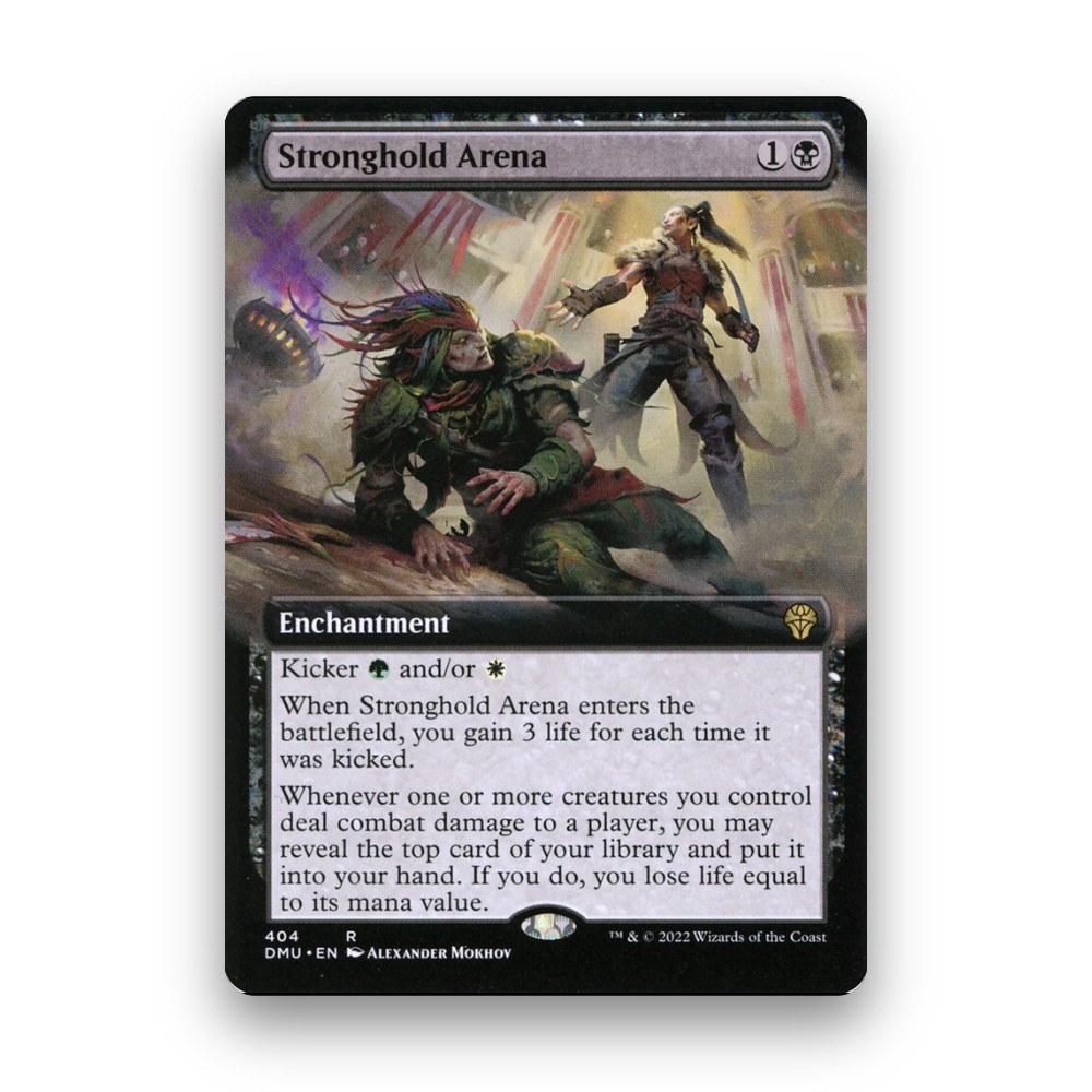[MTG] Stronghold Arena (Extended Art) (#404) [DMU] [BLACK] [RARE] | Magic the Gathering