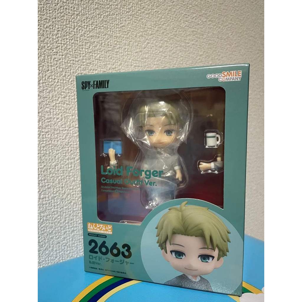【Direct from Japan】Nendoroid 2663 Lloyd Forger (ชุดลำลอง) SPY×FAMILY【Japan Exclusive】