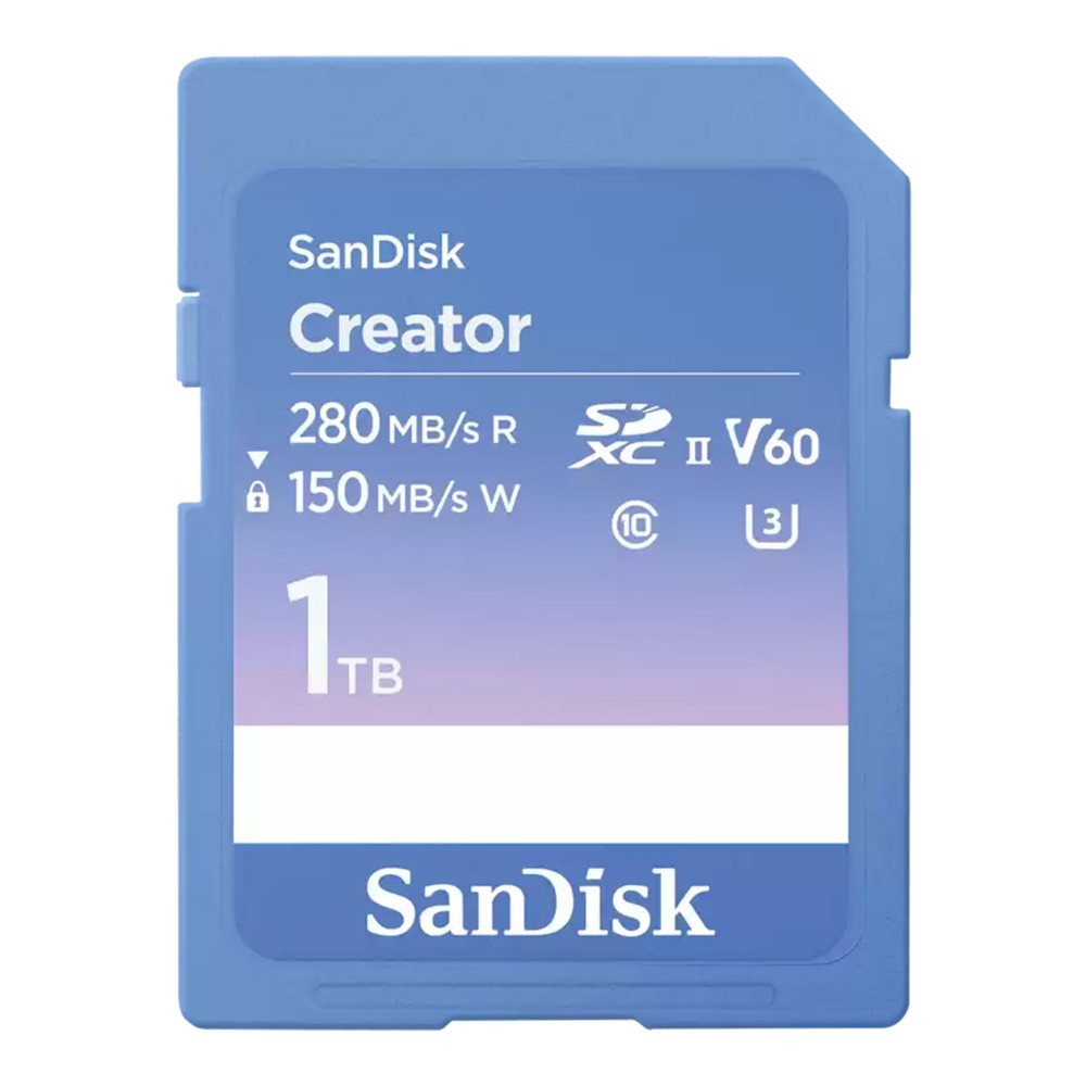 1 TB SD CARD (เอสดีการ์ด) SANDISK CREATOR SD UHS-II CARD (SDSDXEP-1T00-GNCIS) <>