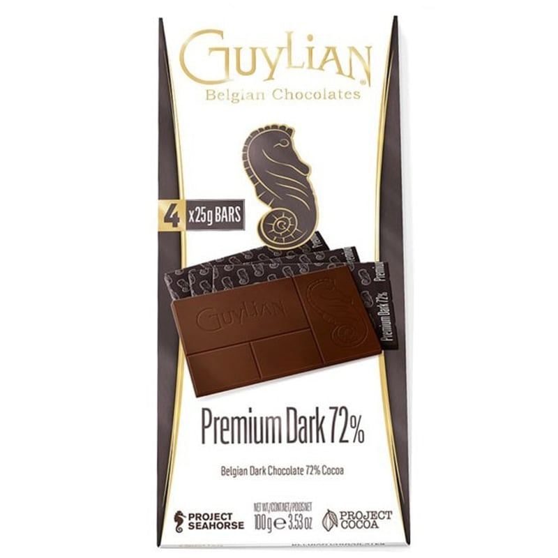GUYLIAN กีเลี่ยนดาร์กช็อกโกแลต 100ก [5410976826019]
