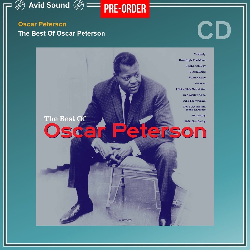 Pre-Order CD แผ่นซีดี Oscar Peterson The Best Of Oscar Peterson ใหม่ ซีล Oscar Peterson CD