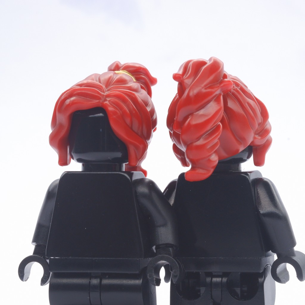 Ploybrick |instock| Dark Red Long Wavy Ponytail Hair ผม | ราคา/ชิ้น