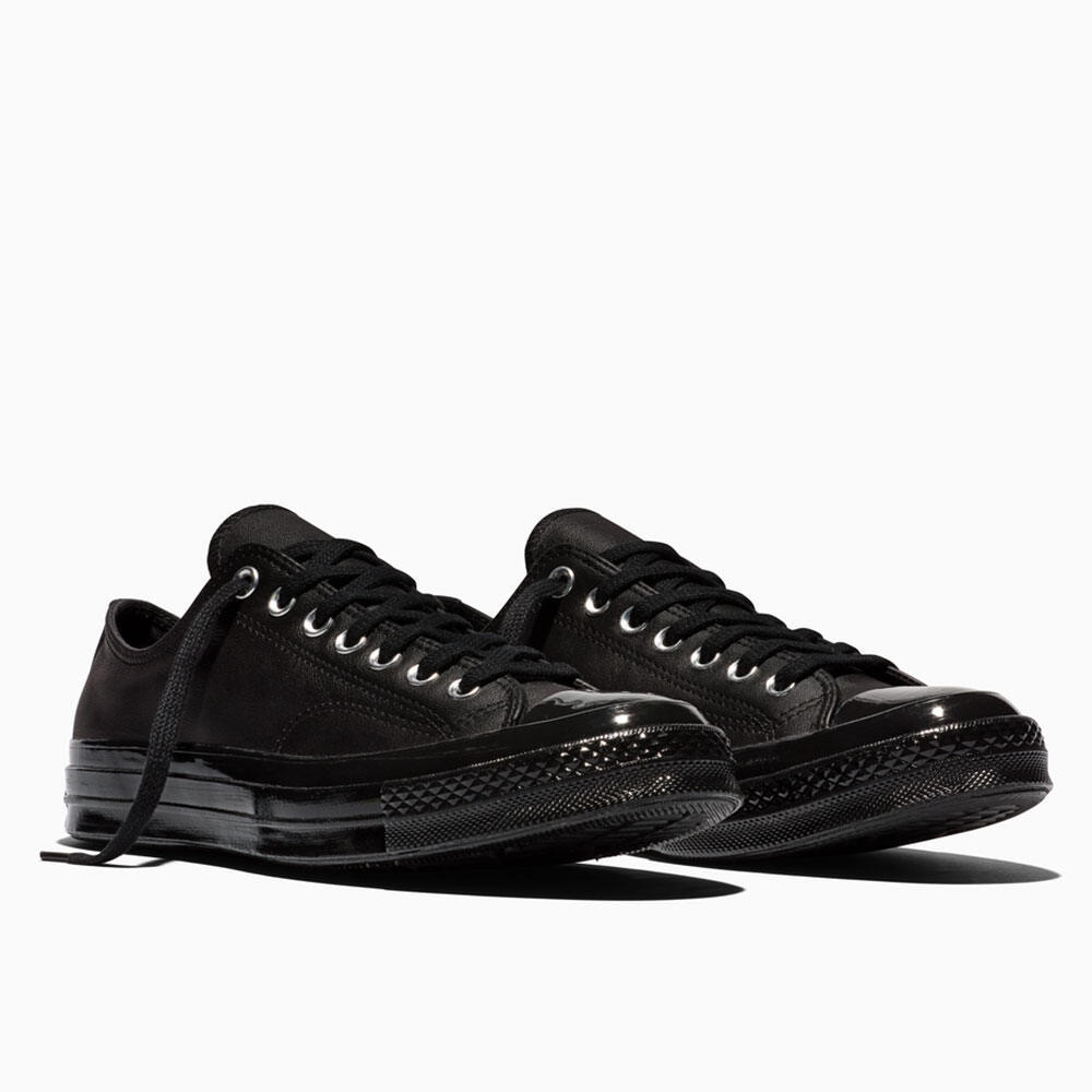 Converse حذاء رجالي Chuck 70 Leather — أسود — صورة 2