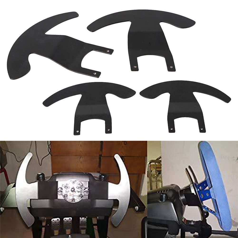 Shift Paddle Shifter Trim ชุดอัพเกรดสําหรับ Logitech G29 G920 14 "พวงมาลัย