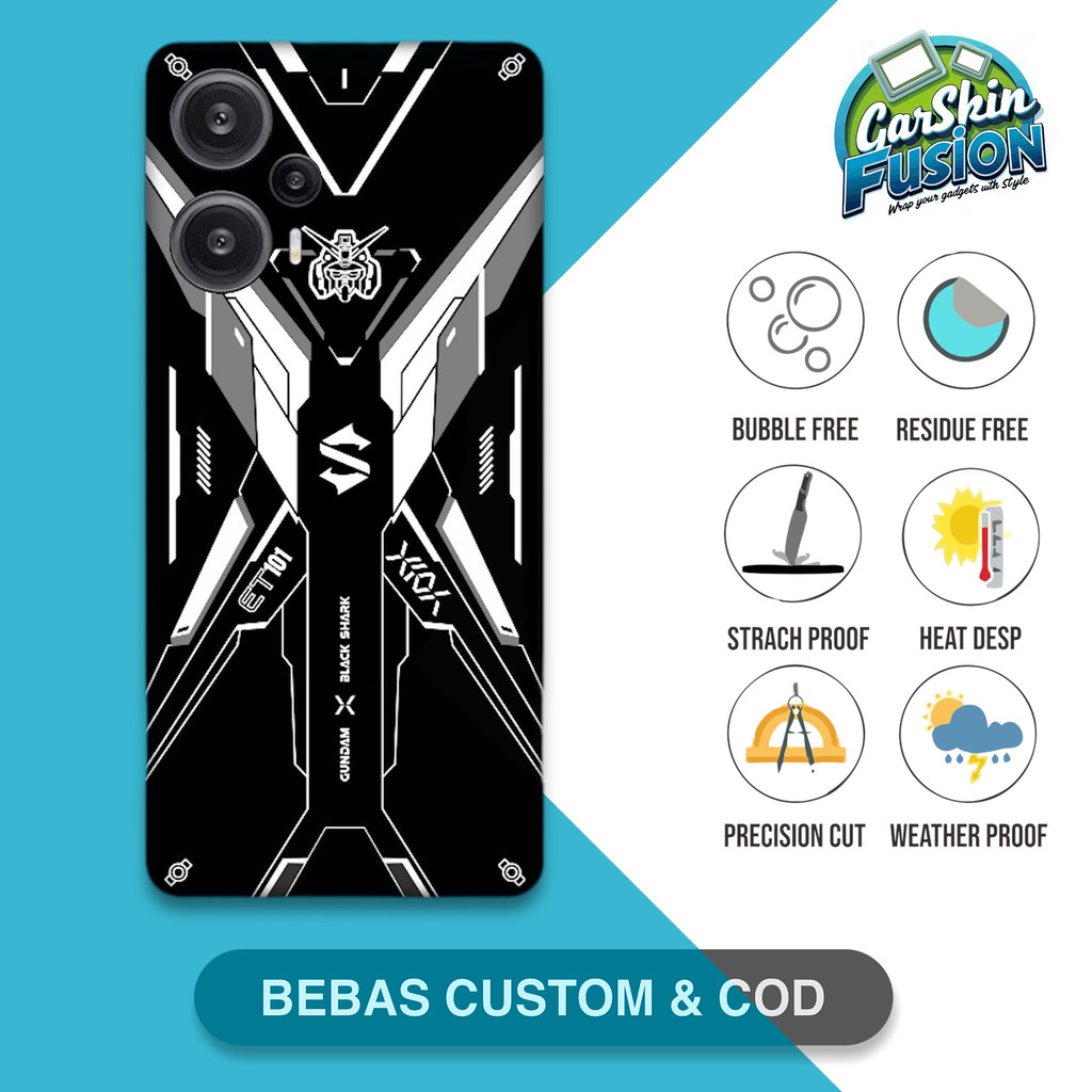 Garskin Skin Poco F5 Gndm Series เคสกันรอย | By Fusion Code - O7q