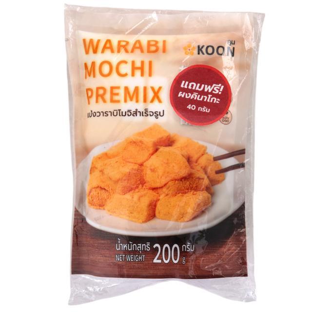 🌋 คูนแป้งวาราบิ 200กรัม 🌠 Koon Warabi Mochi 200g. ✨ 8850372000830 🚀 pantry-and-ingredients/flour-noo