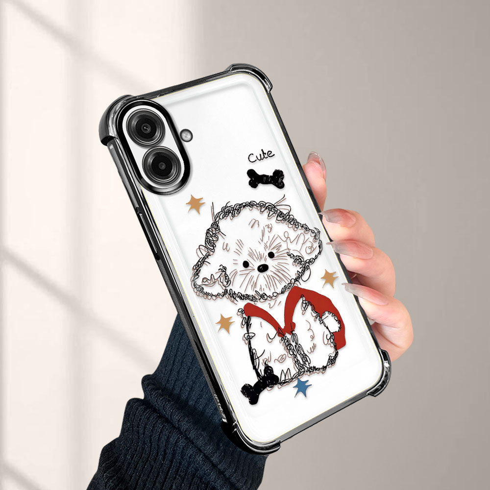 เคส กันกระแทก For Samsung Galaxy A07 4G เคสมือถือ เคสซัมซุง เคสโทรศัพท์ เคสนิ่ม เคสกันกระแทก Phone Case Soft TPU FS2193