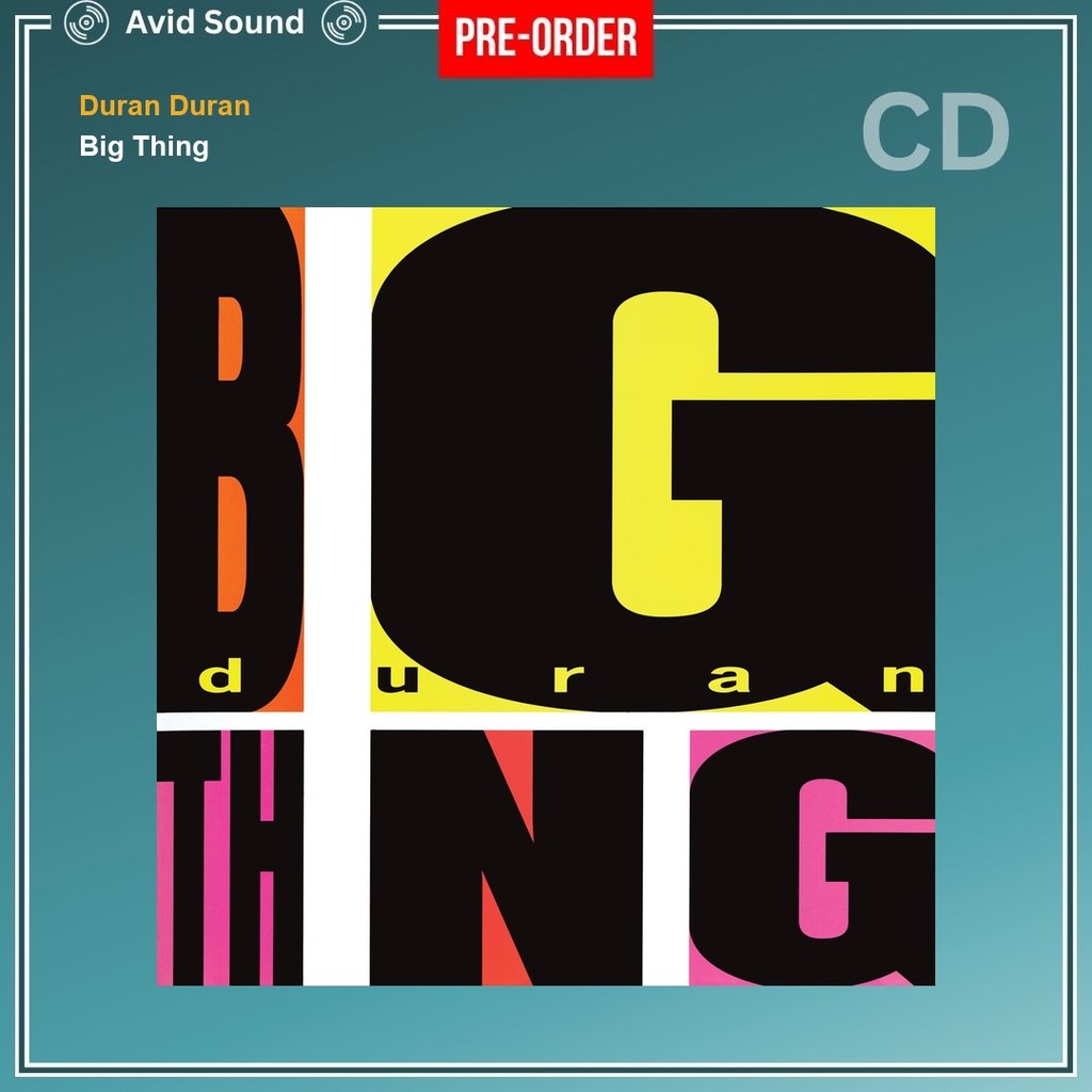 Pre-Order CD แผ่นซีดี Duran Duran Big Thing ใหม่ ซีล Duran Duran CD