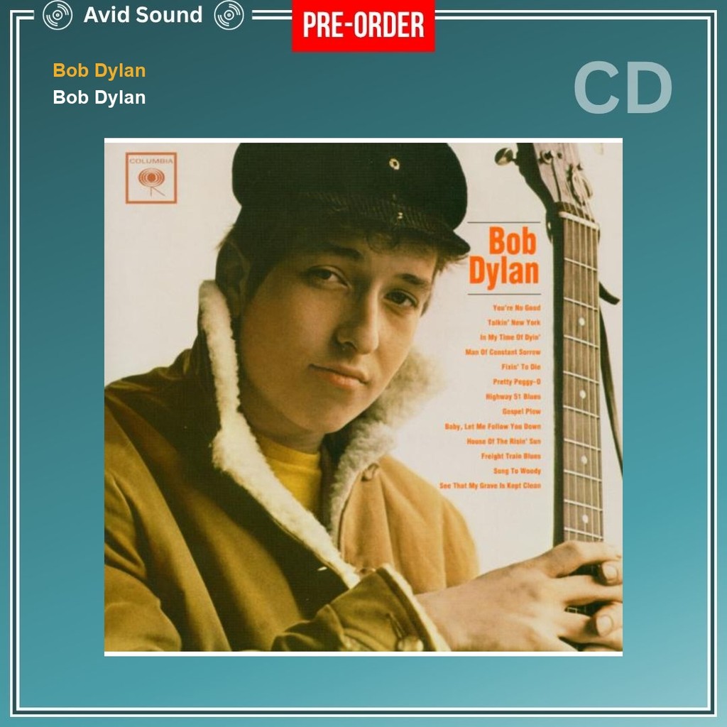 Pre-Order CD แผ่นซีดี Bob Dylan Bob Dylan ใหม่ ซีล Bob Dylan CD