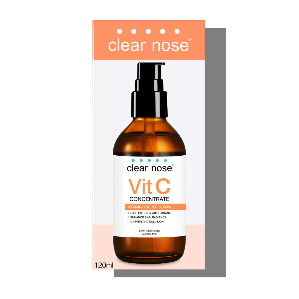 Clear Nose Quick-Absorbing Vitamin C Facial Serum 120ml สําหรับ Dark Spot Care