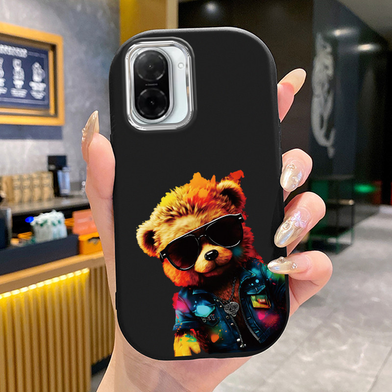 เคสสำหรับ Xiaomi Redmi A5 4G POCO C71 เคสโทรศัพท์สุนัขกลมและอ้วนเสื้อแจ็กเก็ตผ้านุ่ม