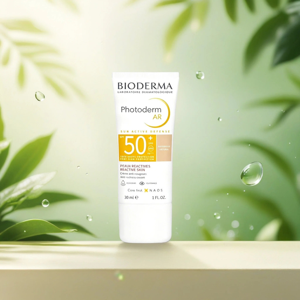 ขายร้อน Bioderma Photoderm AR SPF50+ ครีมกันแดด 30ml ครีมป้องกันรังสียูวีผิวแพ้ง่าย