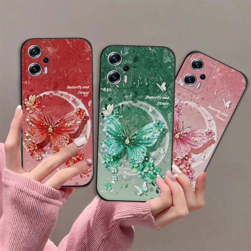 เคส Xiaomi Poco X4 GT / X4 Pro พร้อมประกาย แสงดาว พิมพ์หรูหรา