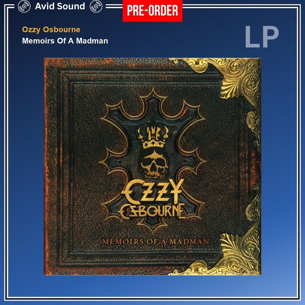 Pre-Order แผ่นเสียง Ozzy Osbourne Memoirs Of A Madman ใหม่ ซีล Ozzy Osbourne Vinyl LP