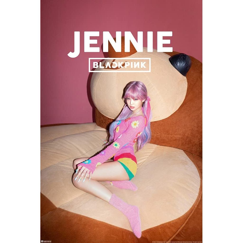 โปสเตอร์ Blackpink Jennie Blackpink Mercis ฆ่ารักนี้ Rose Lisa Jisoo Jennie Kpop Merch อัลบั้ม Kpop 