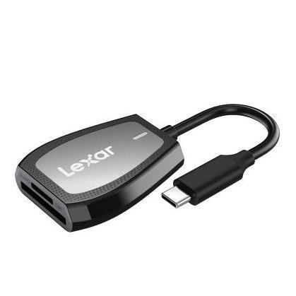 Lexar PROFESSIONAL USB-C DUAL SLOT Card Reader LRW470U-RNHNG Transfer Speed 312MB/s USB 3.2 Gen 1 พร