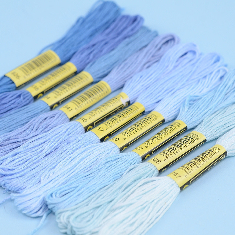 1 ไจ DMC ไหมปักครอสติช สีสวย คมชัด คุณภาพเยี่ยม สําหรับงานปักมือและ DIY · 30/31/32
