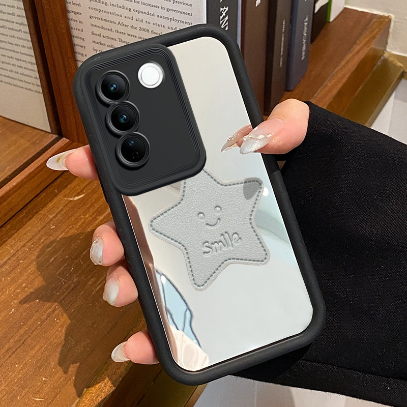 VIVO V27 5G VIVO V27 Pro 5G S16 Pro 5G VIVO V27E 5G S16E 5G T2 4GกรณีCreative StarปลอกHPรูปแบบกระจกC