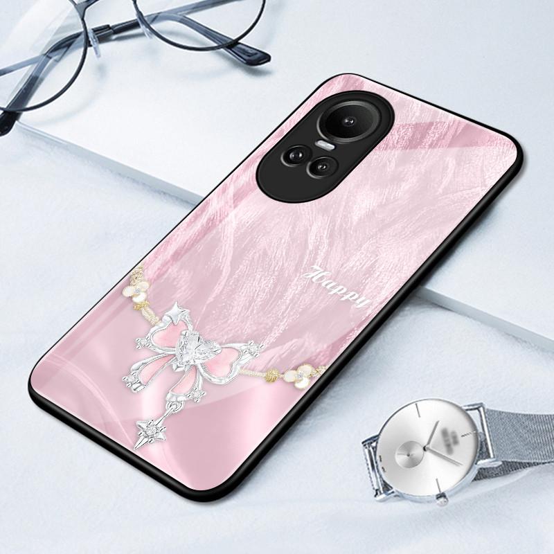 เคสสำหรับ OPPO Reno 10 5G 10 Pro 5G Reno 11 Pro 5G Reno 11F 5G เคสโทรศัพท์กุทัณฑ์เปลือกแก้วกันกระแทก