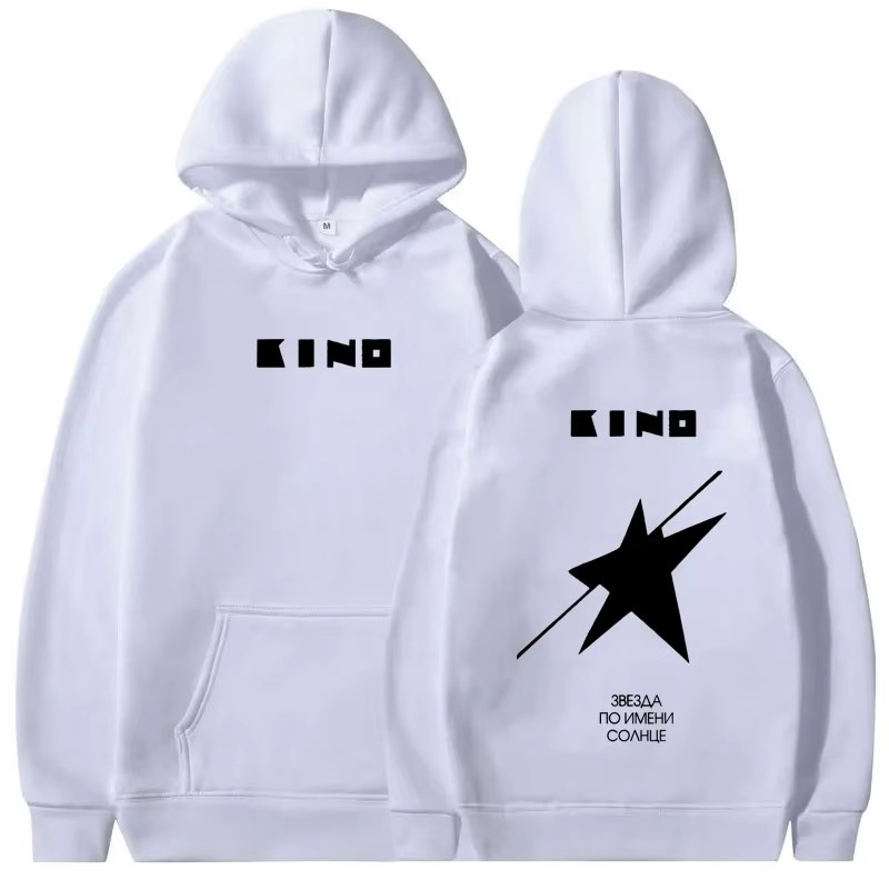 Legendary รัสเซีย Rock Band Viktor Tsoi Kino Stars Named Sun อัลบั้มพิมพ์ Vintage Streetwear สําหรับ