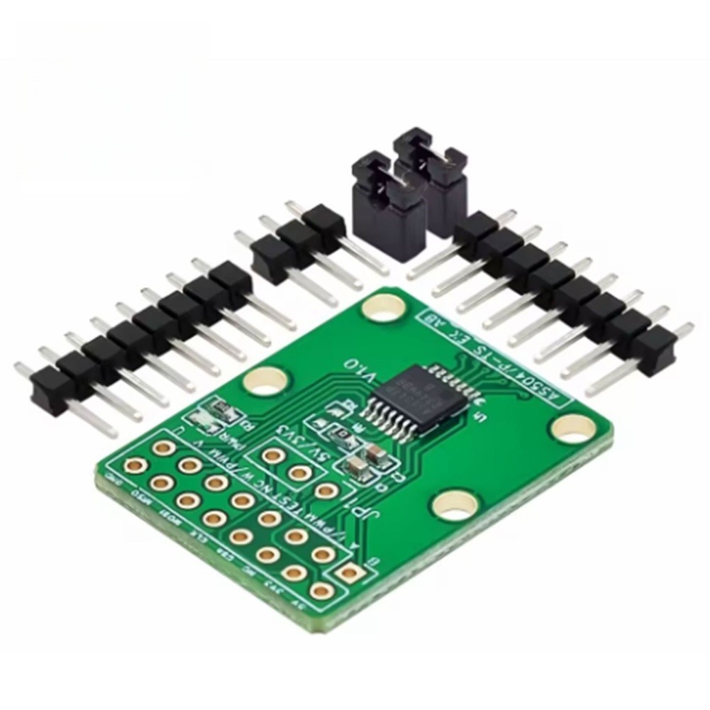 จิบบ. AS5047P Encoder โมดูลสําหรับ SPI ABI สําหรับ PWM อะแดปเตอร์การ์ดการประเมินชุด 3.3 V