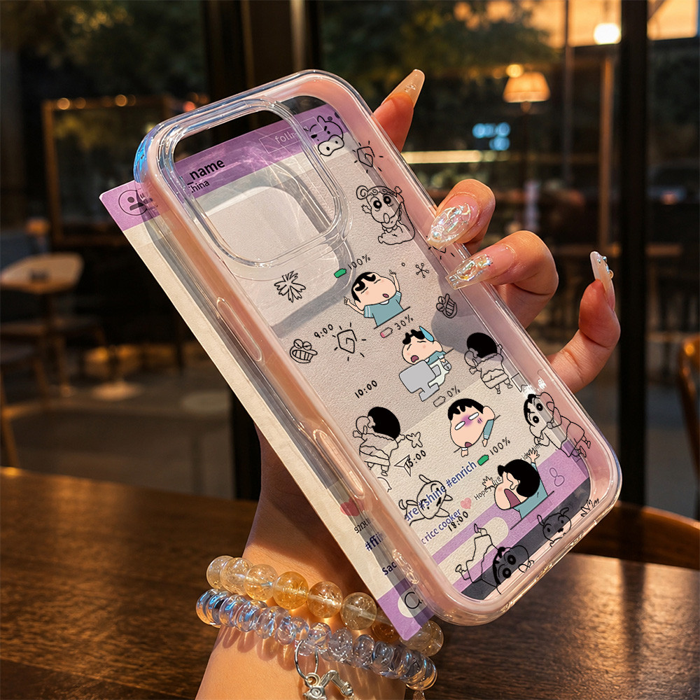 HP [Jbscasing95] Shin Chan Case Oppo 16F Reno 16 Pro 5G Reno 15 5G 15F 15 Pro Max A6C 4G A6 A6X A6T 