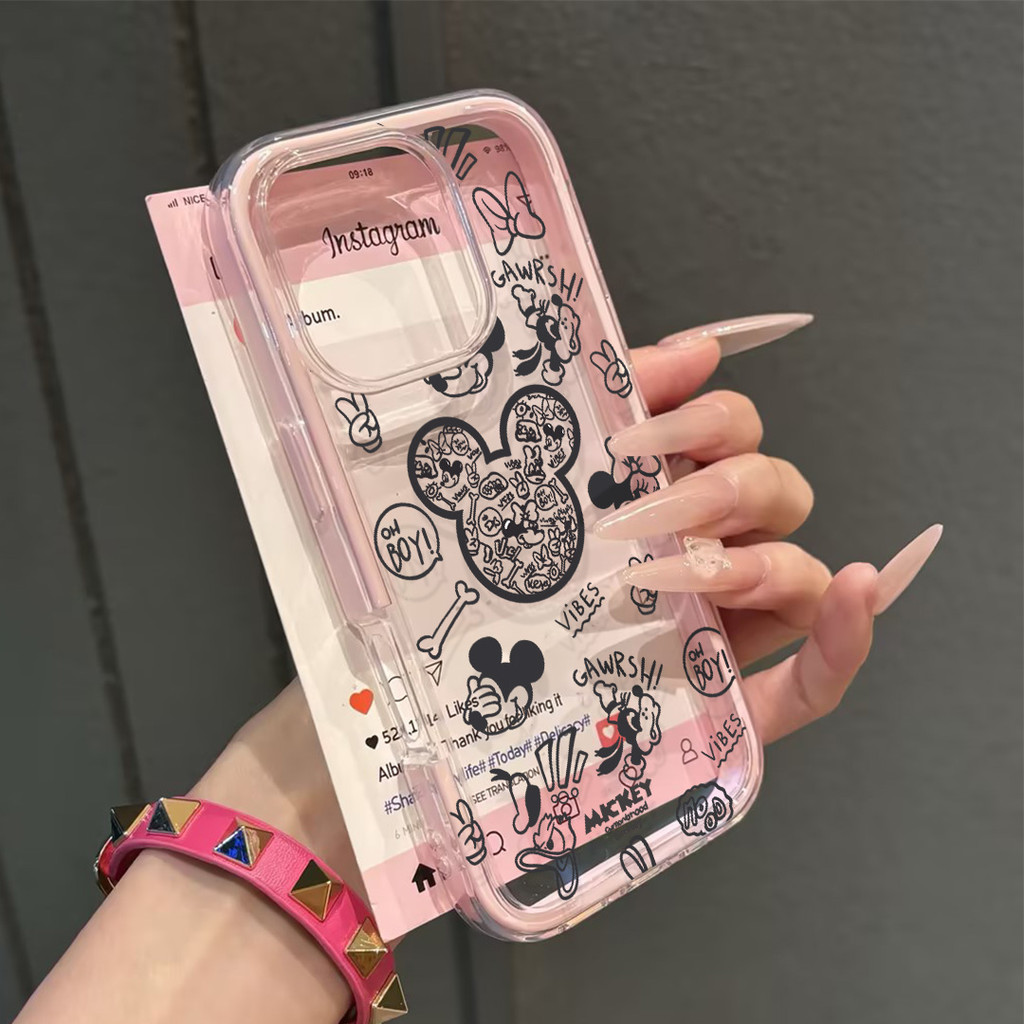 [ร้านค้าเสื้อ] Mickey Casing Oppo 16F Reno 16 Pro 5G Reno 15 5G 15F 15 Pro Max A6C 4G A6 A6X A6S A5 