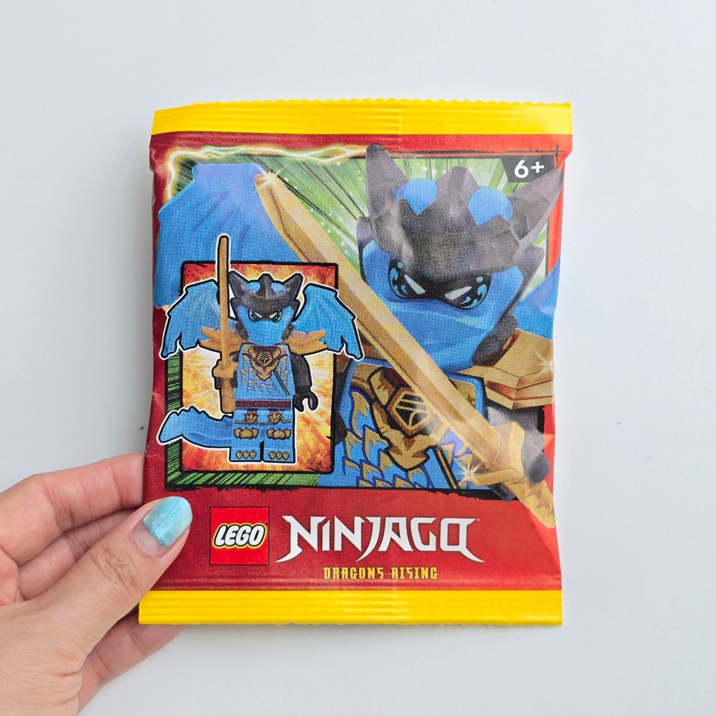 Ploybrick |instock| Nya Dragon Form paper bag polybag | Authentic 100% Ninjago