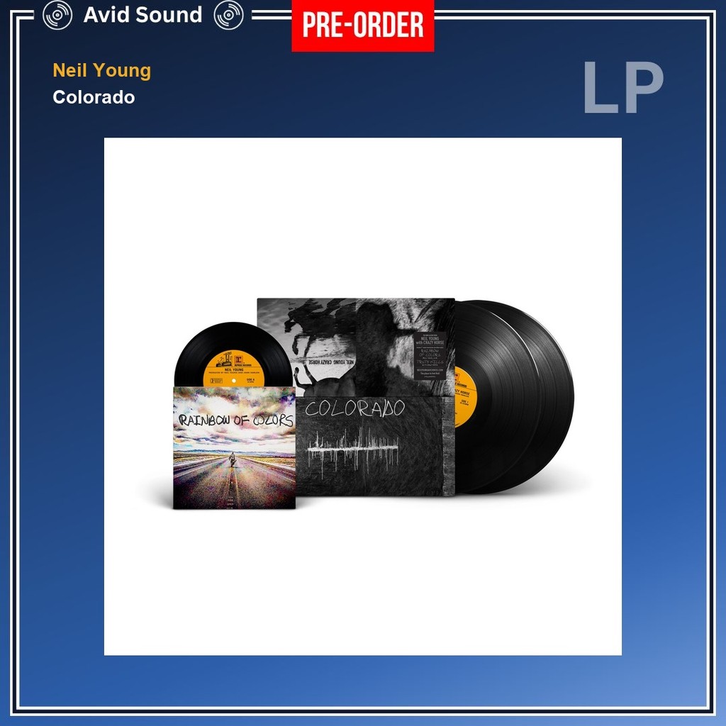 Pre-Order แผ่นเสียง Neil Young Colorado ใหม่ ซีล Neil Young Vinyl LP