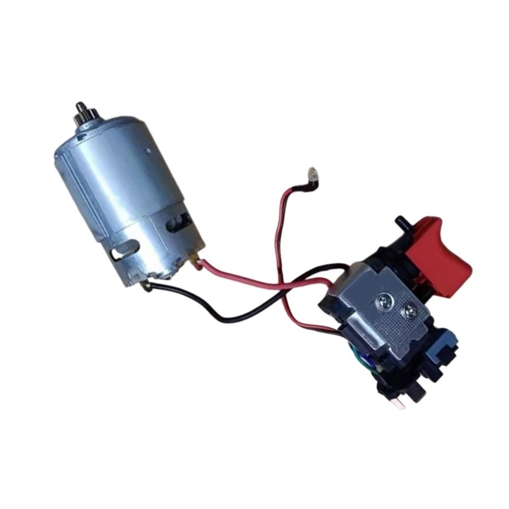 {ใหม่}ทดแทนสําหรับสวิตช์และมอเตอร์สําหรับชิ้นส่วนไขควงไฟฟ้า GSR120-LI 12V