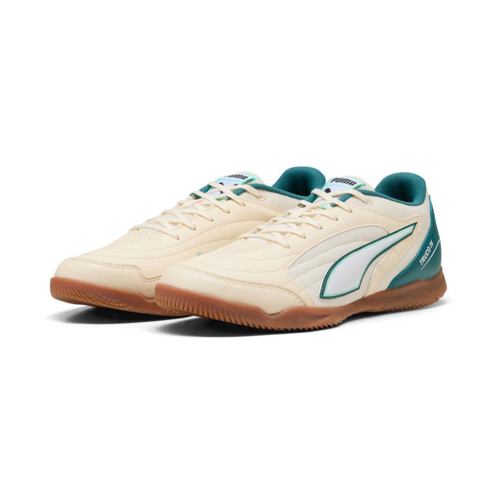 PUMA Football รองเท้าฟุตซอล TRUCO IV ยูนิเซ็กส์ สีเบจ - 10884503 — صورة 4