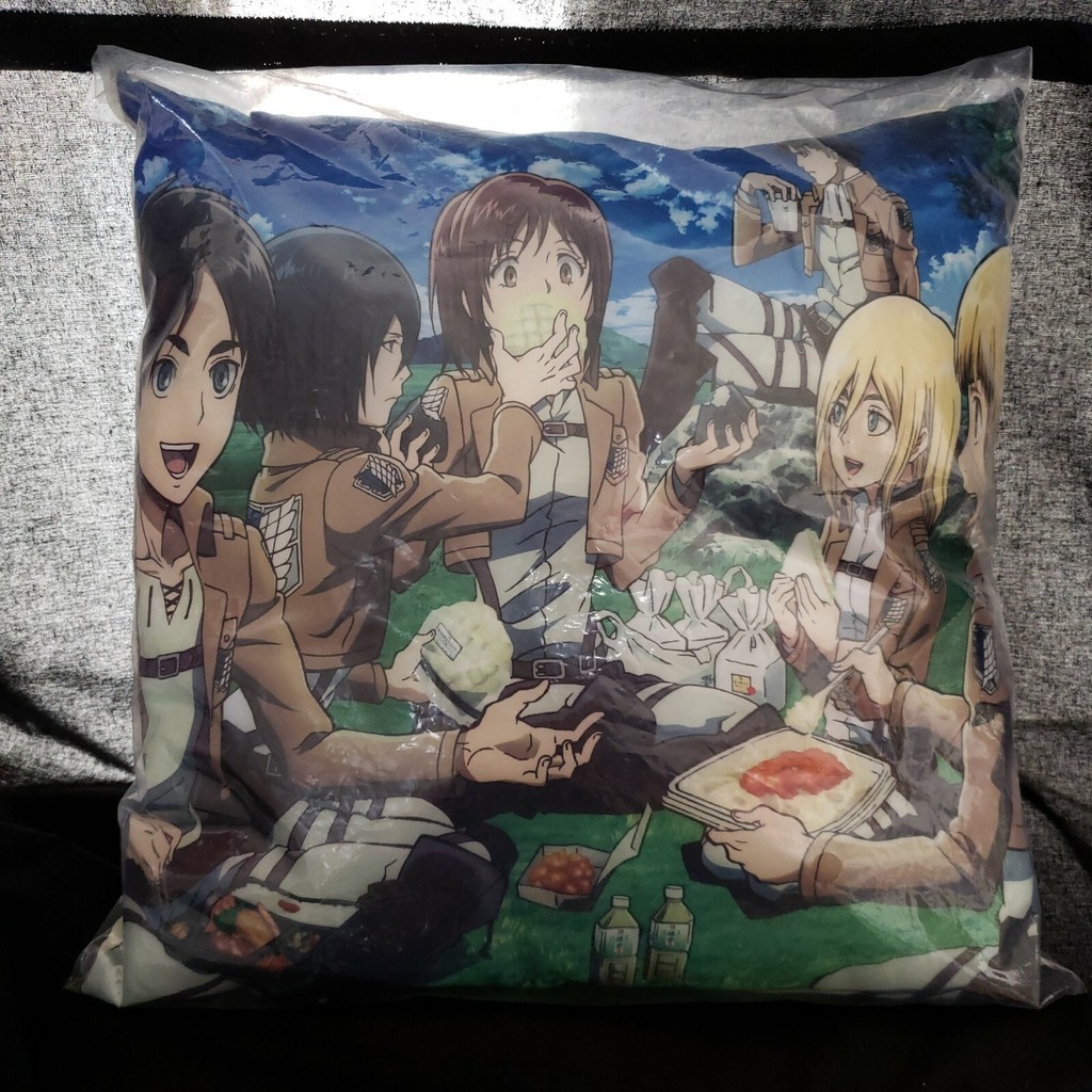 Attack on Titan Cushion Japan Seven Eleven Limited