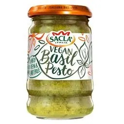 💥 แซคล่าวีแกนเบซิลเพสโต้ 190กรัม 🔔 Sacla Vegan Basil Pesto 190g.