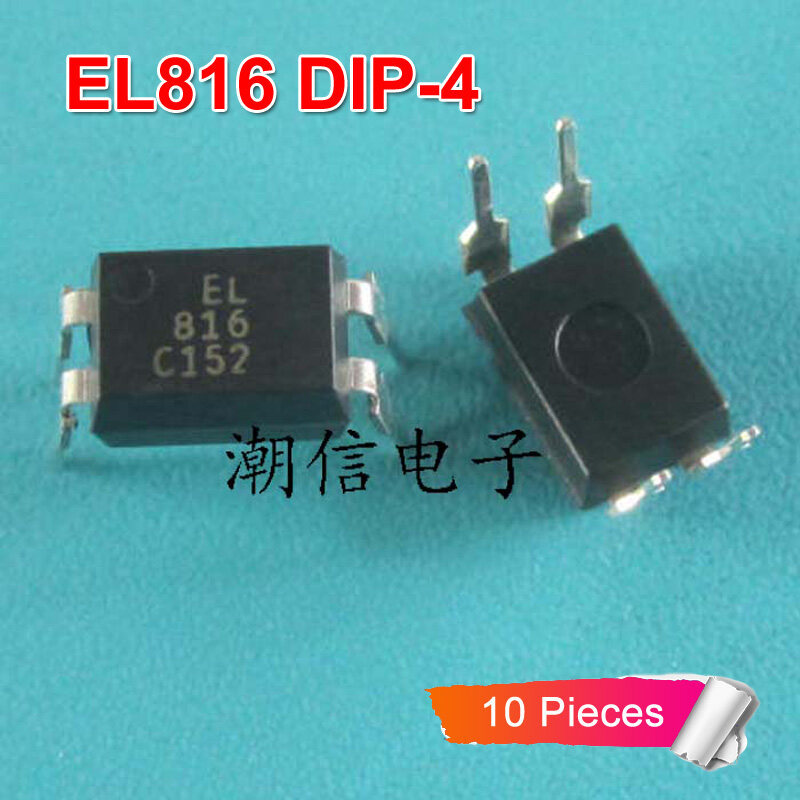 10 ชิ้น/ล็อต EL816 EL 816 DIP-4 SOP-4 DIP SMD Photocoupler ชิปใหม่ IC