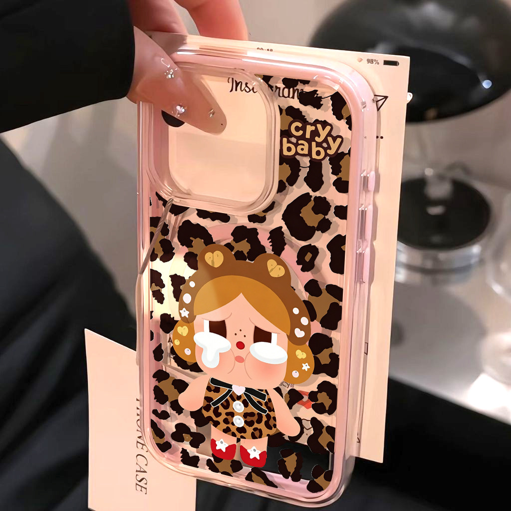 HP Cry Baby Leopard [Infinite Case] Oppo 16F Reno 16 Pro 5G Reno 15 5G 15F 15 Pro Max A6C 4G A6 A6X 