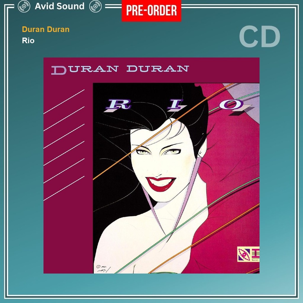 Pre-Order CD แผ่นซีดี Duran Duran Rio ใหม่ ซีล Duran Duran CD