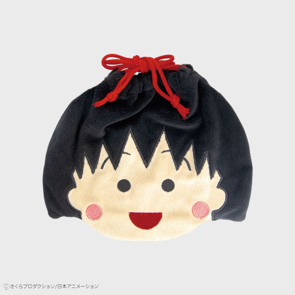 Chibi Maruko-chan - กระเป๋าหูรูด Chibi Maruko-chan หน้ากลมยิ้มแป้น นุ่มนิ่มน่าเอ็นดู พกความสดใสไปได้