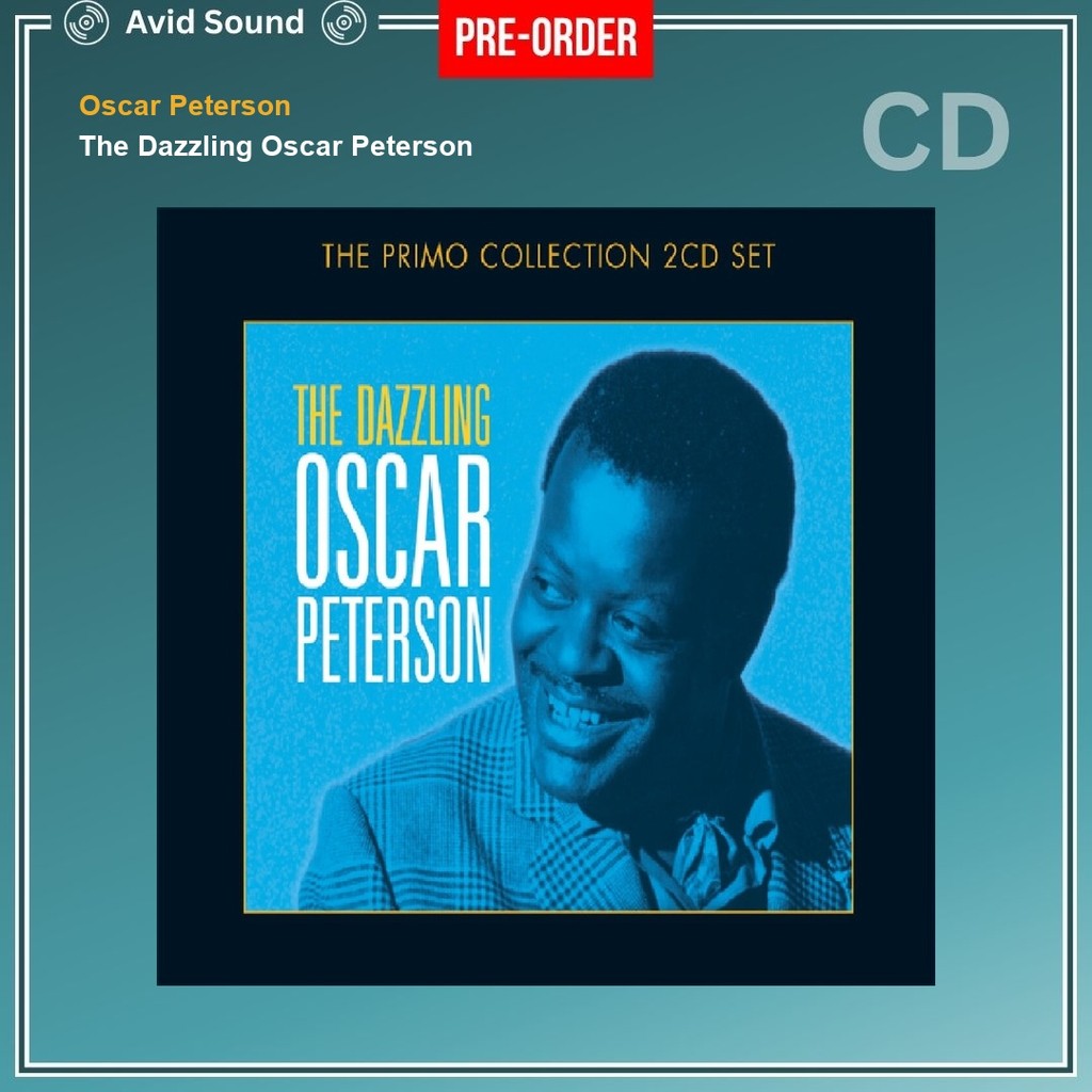 Pre-Order CD แผ่นซีดี Oscar Peterson The Dazzling Oscar Peterson ใหม่ ซีล Oscar Peterson CD